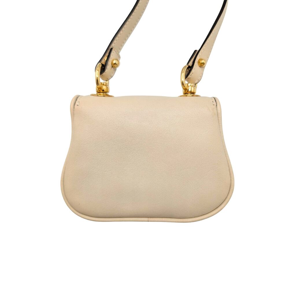 Gucci Cream Leather Blondie GG Mini Crossbody - Picture 3 of 9